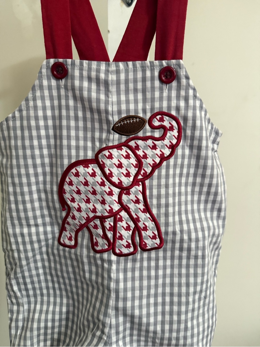 Boutique Alabama Crimson Tide Bubble Romper - Picture 5 of 10